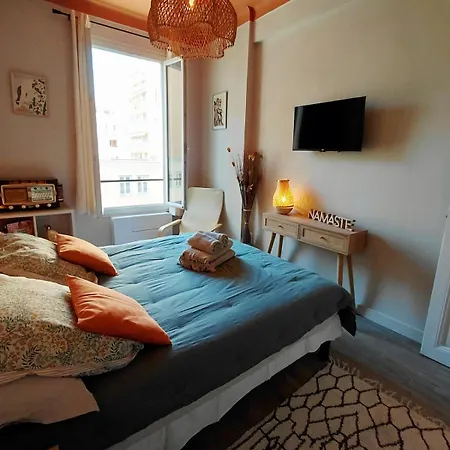 Appartement Chic Ultra Cozy Boho Au Port Of Nice